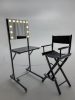 Make-up Station: Humanas mirror with LED lighting Stand and Make-Up chair