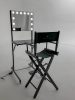 Make-up Station: Humanas mirror with LED lighting Stand and Make-Up chair